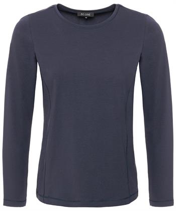 BeOne Basic Shirt Langarm Figurnaht